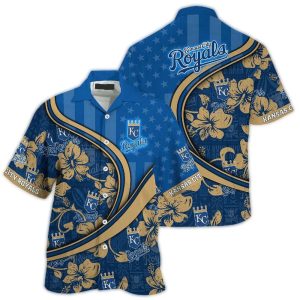 Personalized Kansas City Royals Hawaiian Shirt - Custom Fan Apparel