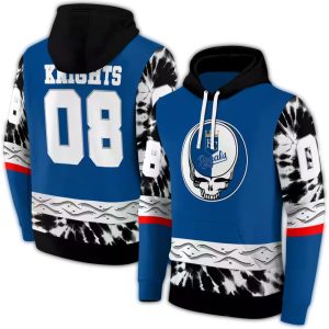 Custom Kansas City Royals Grateful Dead Vibes All-Over Print Hoodie