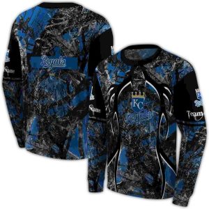 Personalized Kansas City Royals Hunting Theme All Over Print Sweatshirt
