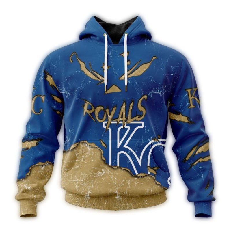 Personalized Kansas City Royals Jack O Lantern Halloween All Over Print Hoodie 1