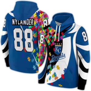 Personalized Kansas City Royals All-Over Print Hoodie For Fans
