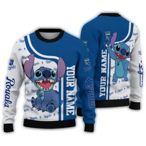 Personalized Kansas City Royals Ugly Sweater - Custom Knit Design