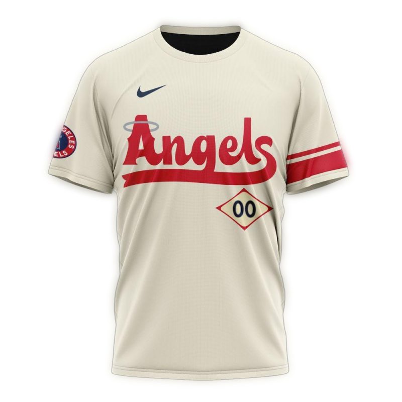 Personalized Los Angeles Angels City Connect 2024 AOP T Shirt 1
