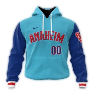 Personalized Los Angeles Angels City Connect All Over Print Hoodie