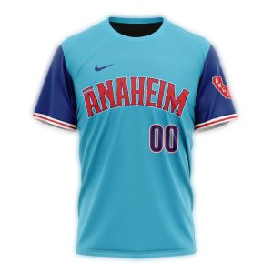 Personalized Los Angeles Angels City Connect All Over Print T Shirt