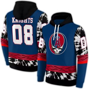 Personalized Los Angeles Angels Grateful Dead Vibes All Over Print Hoodie