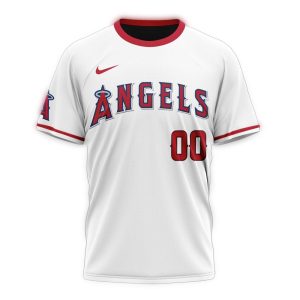 Personalized Los Angeles Angels Home Kits 2024 All Over Print T Shirt