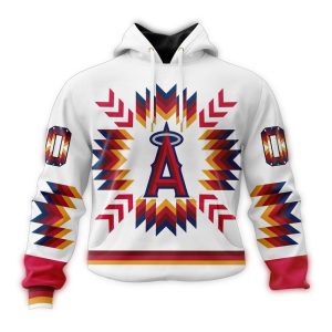 Personalized Los Angeles Angels Native All Over Print Hoodie