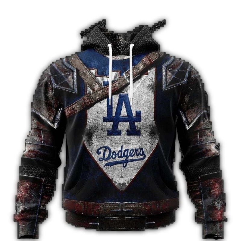 Personalized Los Angeles Dodgers Custom 3D Warriors Jerseys Hoodie Shirt