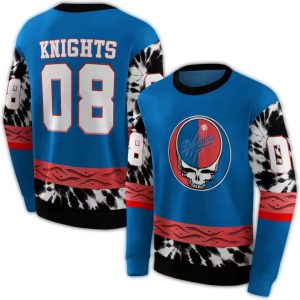 Personalized Los Angeles Dodgers Grateful Dead Vibes All Over Print Sweatshirt