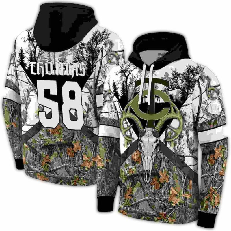 Personalized Minnesota Twins Forest Silhouette AOP Hoodie 1