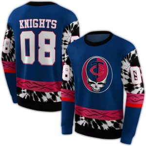 Personalized Minnesota Twins Grateful Dead All-over Print Sweatshirt