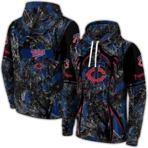 Personalized Minnesota Twins Hunting Theme All-over Print Hoodie