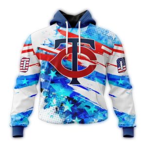 Personalized Minnesota Twins Independence Day 4Th Of July All-over Print Hoodie