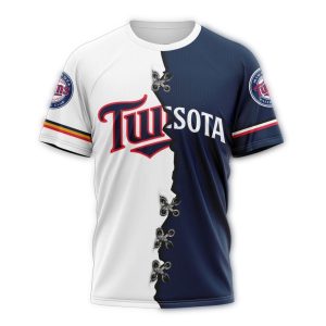 Personalized Minnesota Twins Mix Jersey All-over Print T Shirt