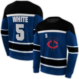 Personalized Minnesota Twins Striped Pattern All-over Print Sweatshirt