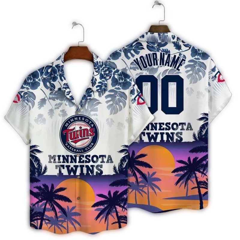 Personalized Minnesota Twins Summer Splash Hawaiian Shirt 1