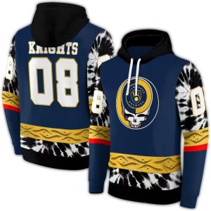 Personalized Milwaukee Brewers Grateful Dead Vibes All Over Print Hoodie