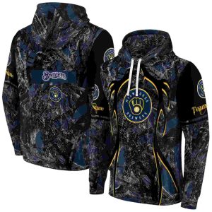 Personalized Milwaukee Brewers Hunting Theme All Over Print Hoodie