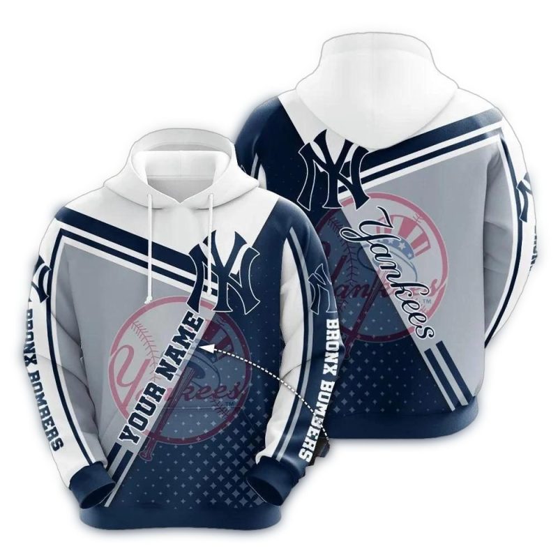 Personalized Mlb New York Yankees 3D Hoodie For Men Women 1
