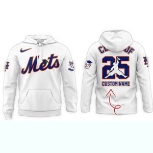 Custom New York Mets Class Of 2025 All-Over Print Hoodie For Fans