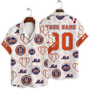 Personalized New York Mets Hawaiian Shirt For Game Day Style