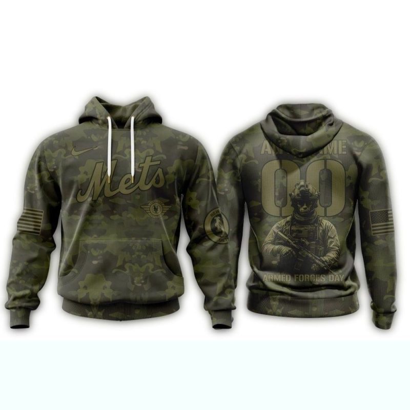 Personalized New York Mets Military Appreciation Month All over Print Hoodie 1