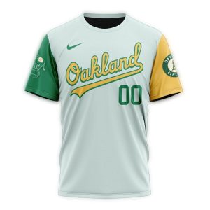 Personalized Oakland Athletics Alternate Concept All Over Print T Shirt