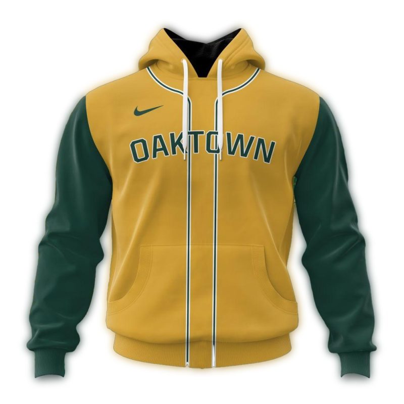 Personalized Oakland Athletics City Connect Concept AOP Hoodie 1