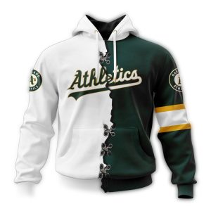 Personalized Oakland Athletics All Over Print Hoodie For Sports Fans