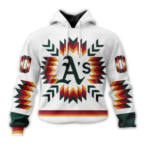 Custom Oakland Athletics All-Over Print Hoodie For Fans