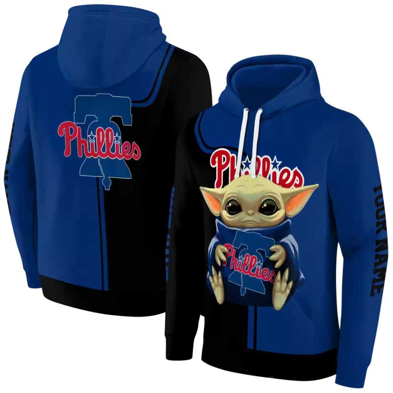 Personalized Philadelphia Phillies Baby Yoda AOP Hoodie 1