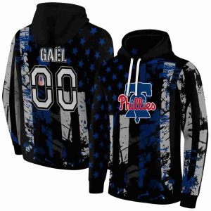 Personalized Philadelphia Phillies Distressed Flag Us All Over Print Hoodie