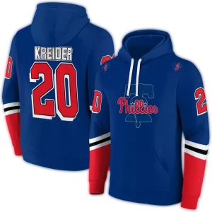 Personalized Philadelphia Phillies Striped All Over Print Hoodie