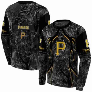 Personalized Pittsburgh Pirates Hunting Theme All Over Print Sweatshirt