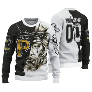 Personalized Pittsburgh Pirates Jesus Tears Sweatshirt - Unique Design