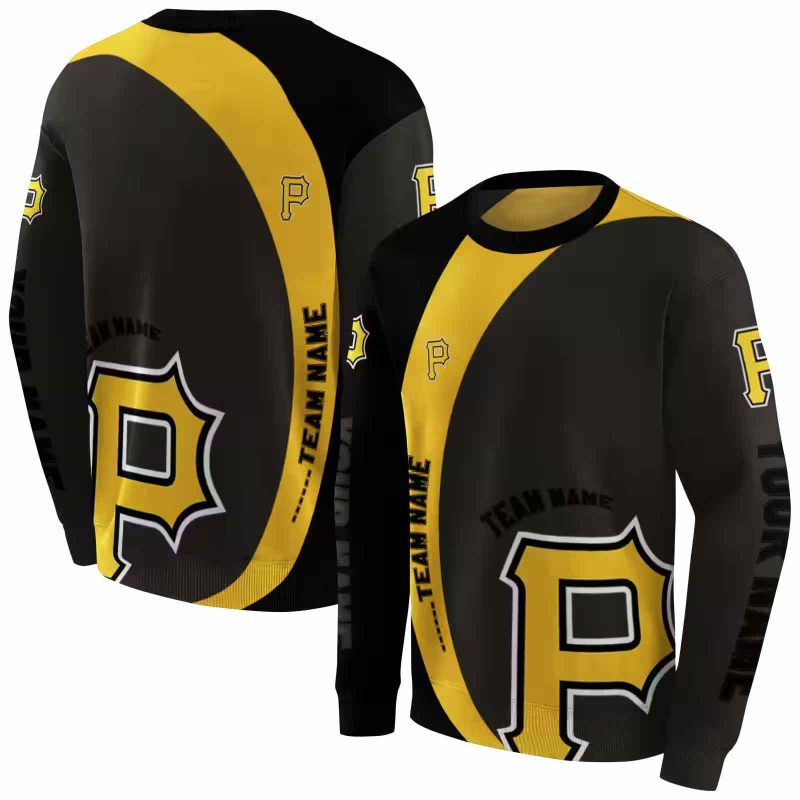 Personalized Pittsburgh Pirates Minimalist AOP Sweatshirt 1