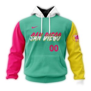 Custom San Diego Padres 2023 City Connect All Over Print Hoodie