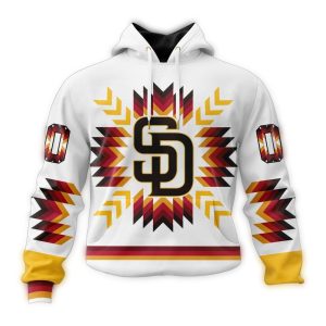 Custom San Diego Padres All-Over Print Hoodie For Fans