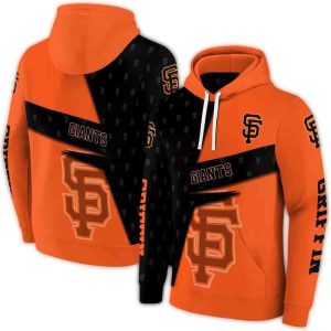 Custom San Francisco Giants Abstract All-Over Print Hoodie For Fans