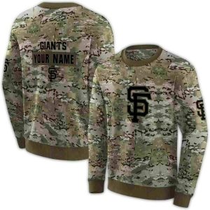 Personalized San Francisco Giants All-Over Print Sweatshirt For Fans