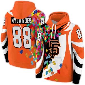Custom San Francisco Giants All-Over Print Hoodie For Fans