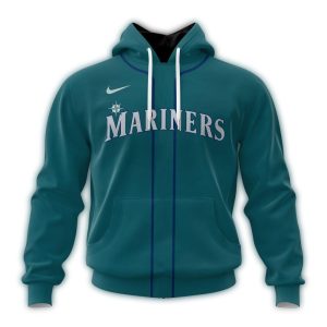 Personalized Seattle Mariners Alternate All Over Print Hoodie