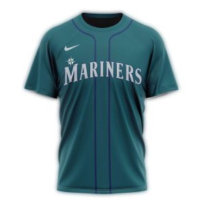 Personalized Seattle Mariners Alternate All Over Print T Shirt
