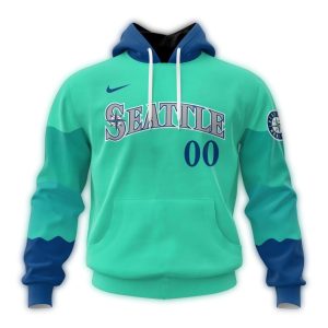 Personalized Seattle Mariners Alternate Logo All Over Print Hoodie