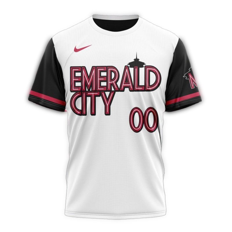 Personalized Seattle Mariners City Connect Concept AOP T Shirt 1