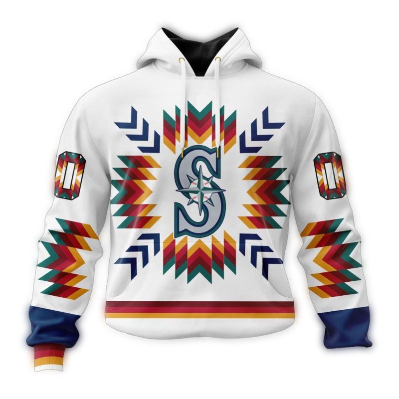 Personalized Seattle Mariners Native AOP Hoodie 1