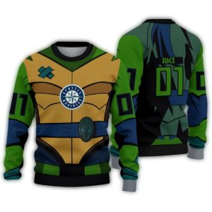 Personalized Seattle Mariners Ninja Turtle Sweatshirt For Fans