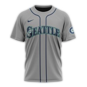 Personalized Seattle Mariners Road Kits 2024 All Over Print T Shirt