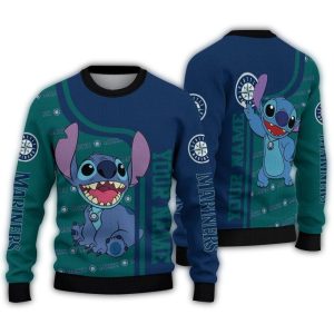 Personalized Seattle Mariners Ugly Sweater For Fans And Gamers
